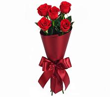 Букет 5 Красных роз Эдлесс Лав в Малоархангельске