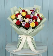 Букет цветов из:  Розы в Малоархангельске