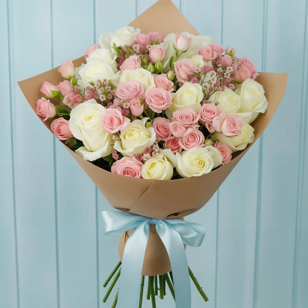 Букет цветов из: Розы в Малоархангельске