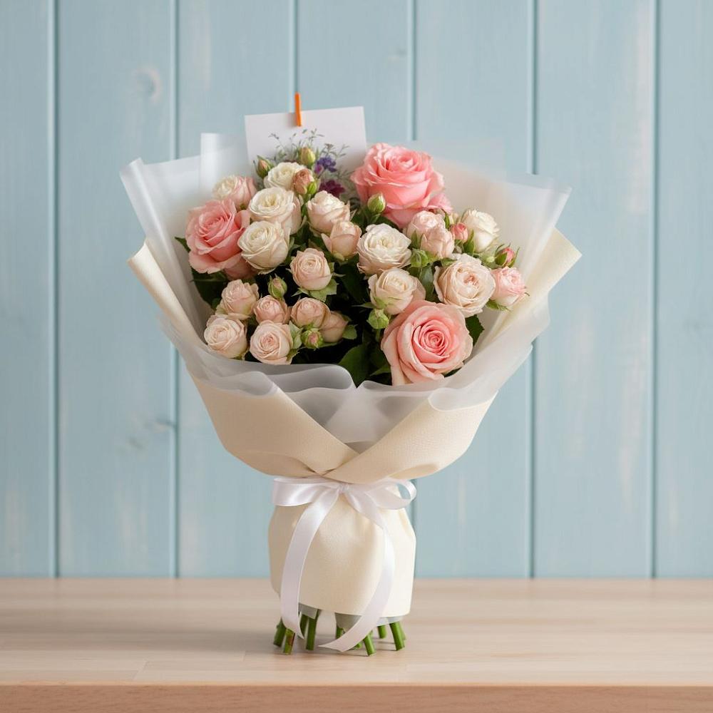 Букет цветов из: Розы в Малоархангельске