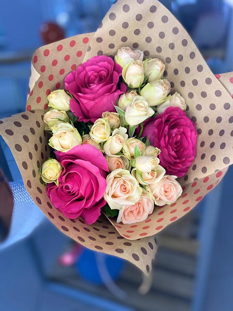 Букет цветов из: Розы в Малоархангельске