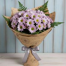 Букет цветов из:  Хризантемы в Малоархангельске