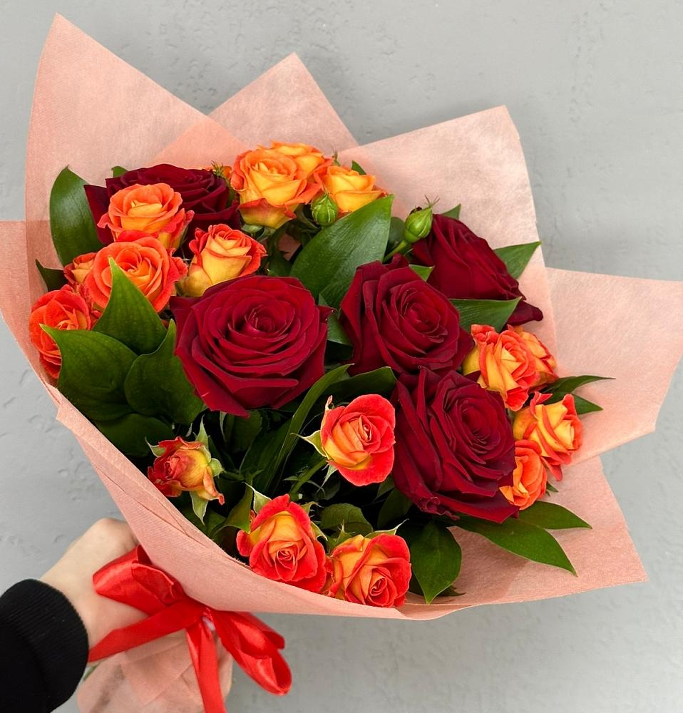 Букет Любовь и восторг в Малоархангельске