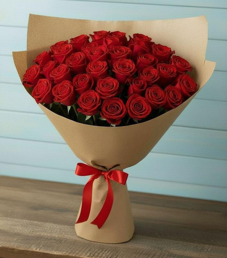 Букет Красные розы Милано в Малоархангельске