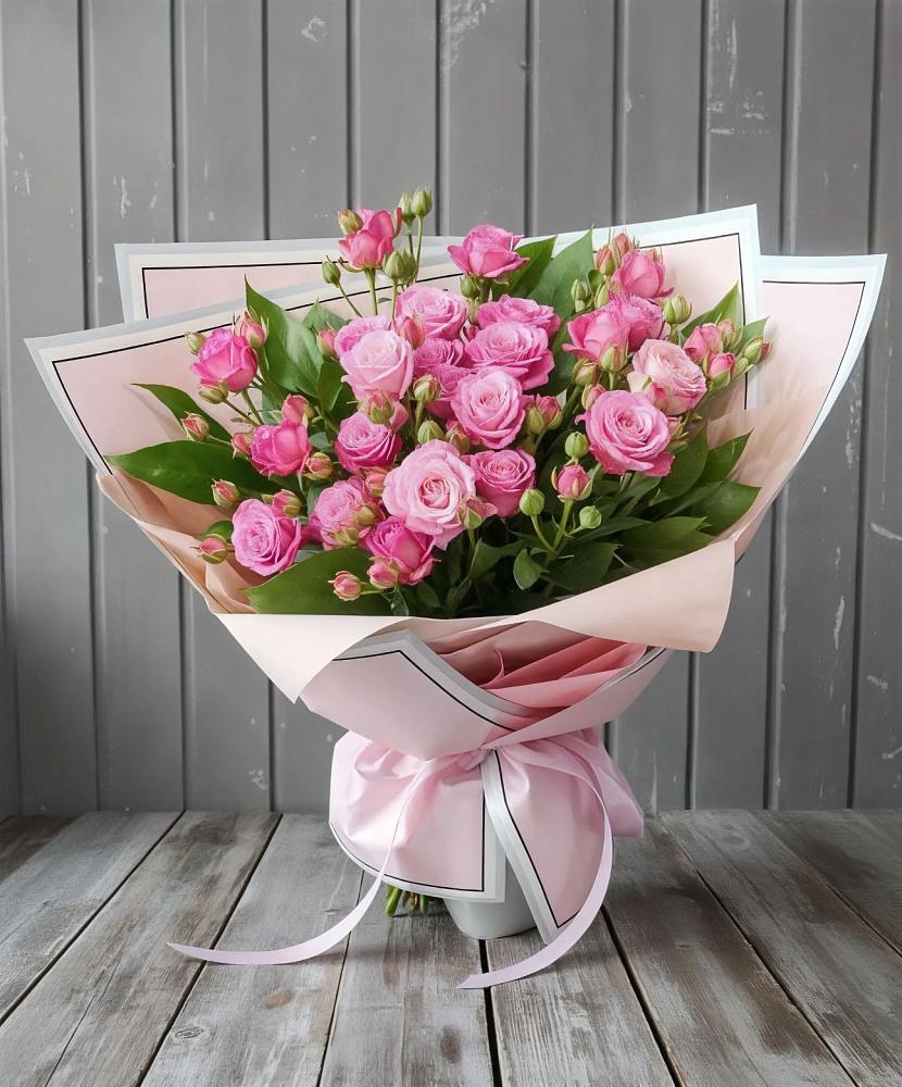 Букет Розовый кустик в Малоархангельске