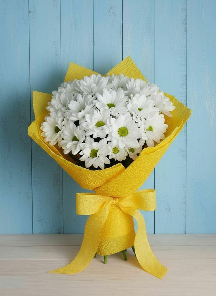 Букет цветов из: Хризантемы в Малоархангельске