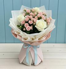 Букет цветов из:  Розы в Малоархангельске