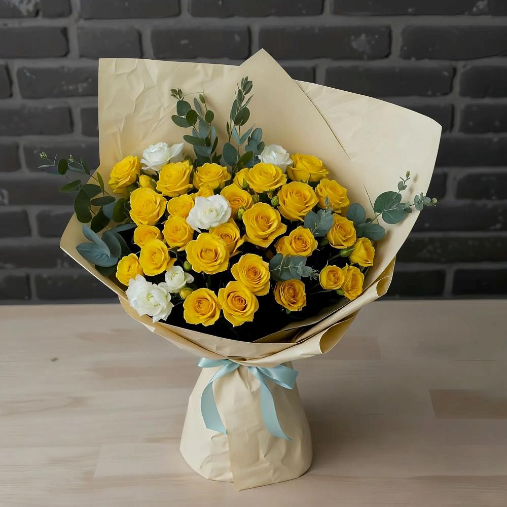 Букет цветов из: Розы в Малоархангельске