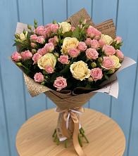 Букет цветов из:  Розы в Малоархангельске