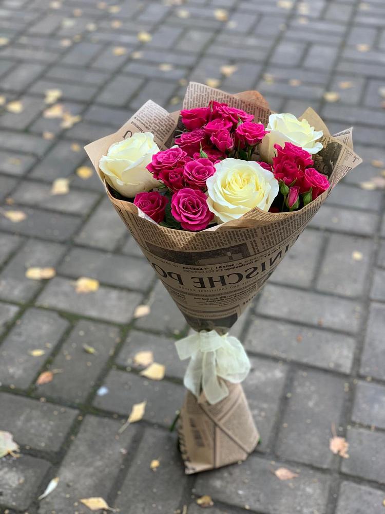 Букет цветов из: Розы в Малоархангельске