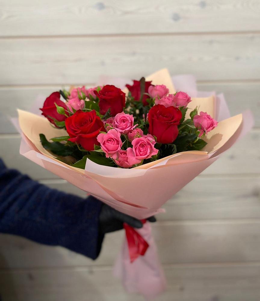 Букет цветов из: Розы в Малоархангельске